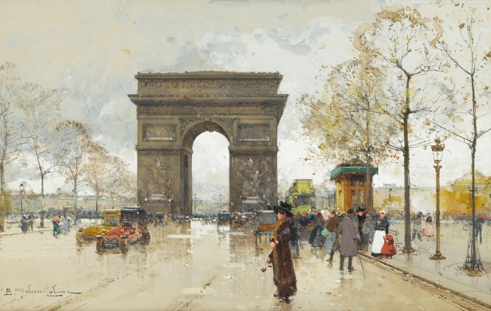 Eugène Galien-Laloue - L’arc De Triomphe