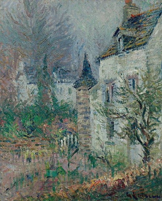 Gustave Loiseau - La Maison De Juge, Pont-Aven