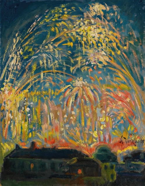 Nikolai Alexandrovich Tarkhov - Fireworks In Nice