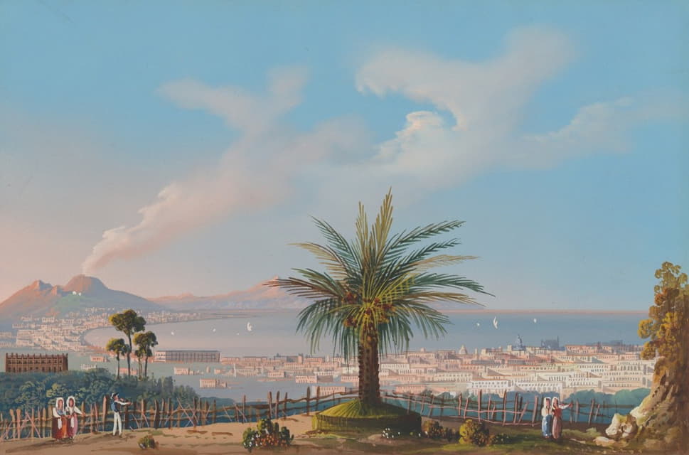 Anonymous - View of Naples from San Martino