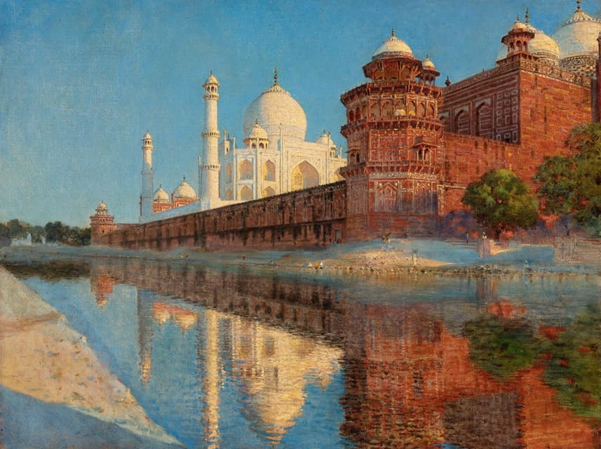 Vasily Vasilevich Vereshchagin - The Taj Mahal, Evening