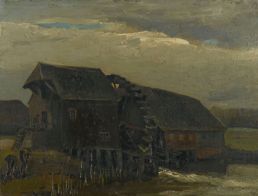 Vincent van Gogh - Water Mill At Opwetten