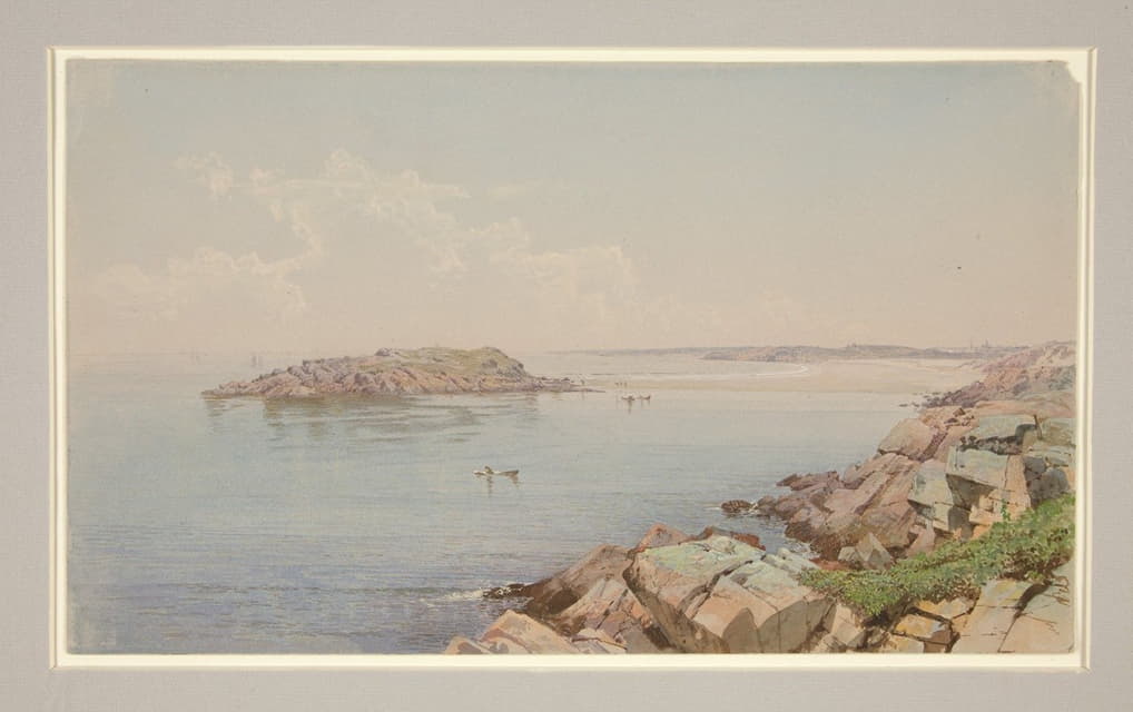 William Trost Richards - Scene on Narragansett Bay 