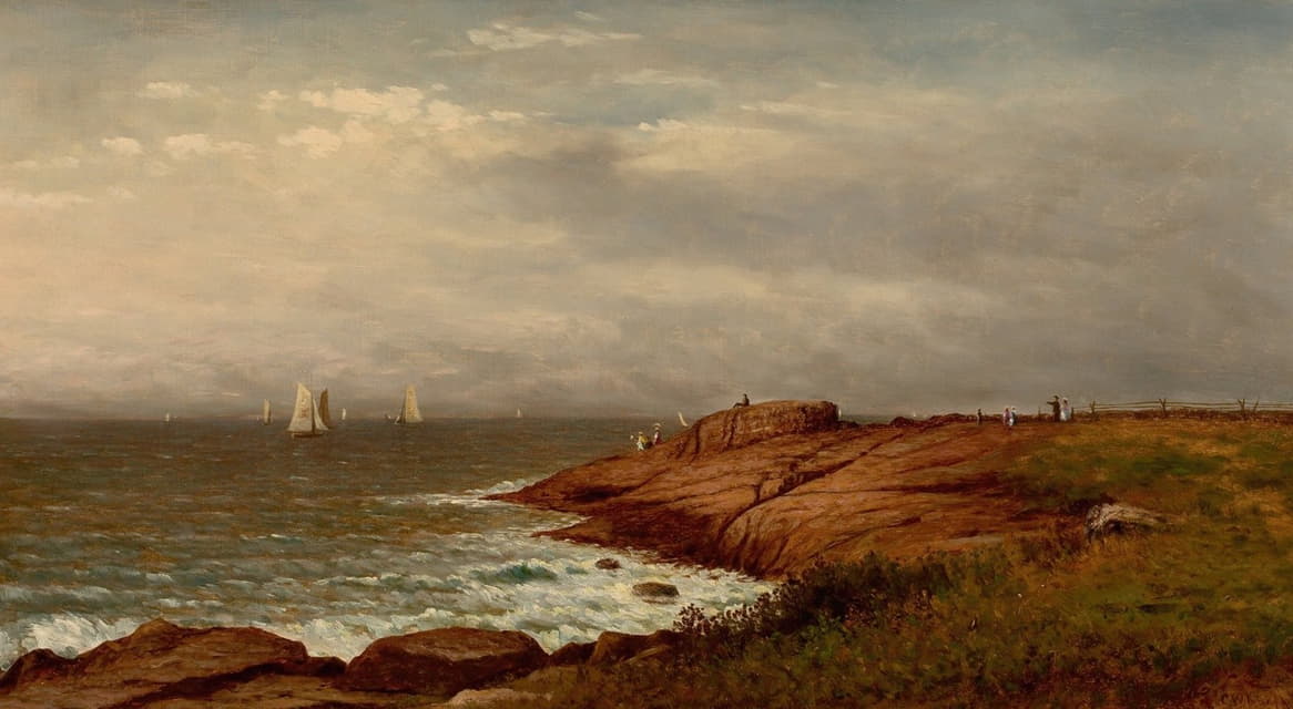 Charles W. Knapp - Along the Shore, Narragansett