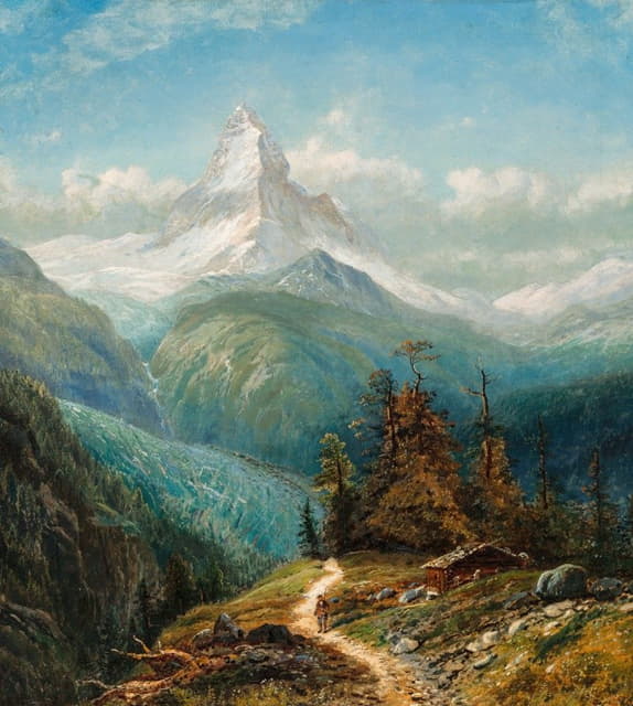 Edmund Darch Lewis - The Matterhorn