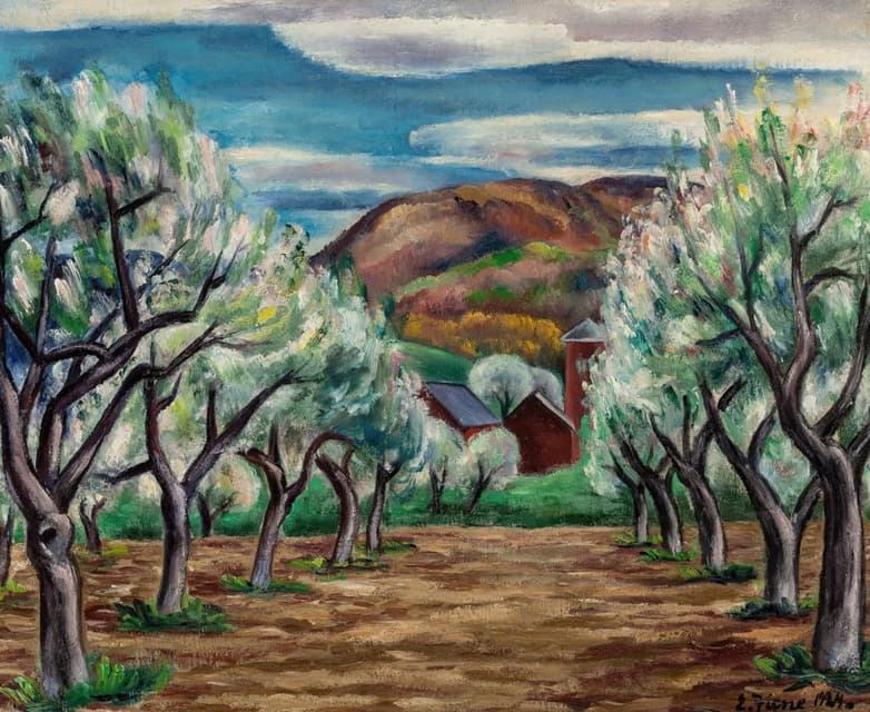 Ernest Fiene - Apple Orchard