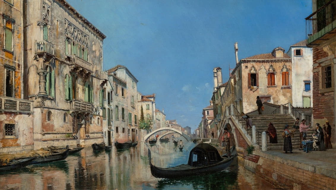 François Brunery - A Venetian backwater