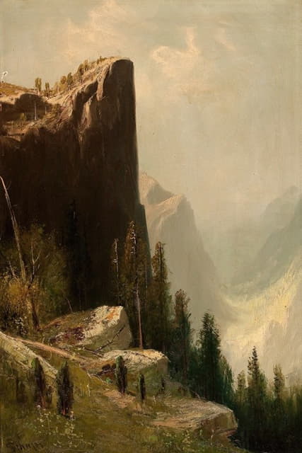 Frederick Ferdinand Schafer - Lookout Rock, Yosemite Valley