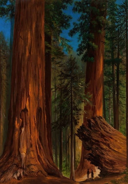 Gilbert Davis Munger - Redwood Forest, Yosemite Valley