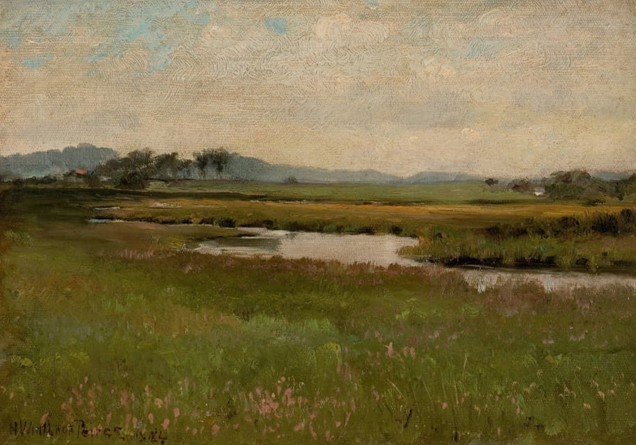 Herman Winthrop Peirce - Revere Marshes