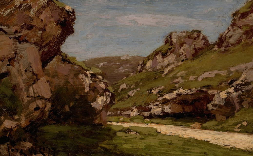 José Weiss - Path through a Rocky Landscape