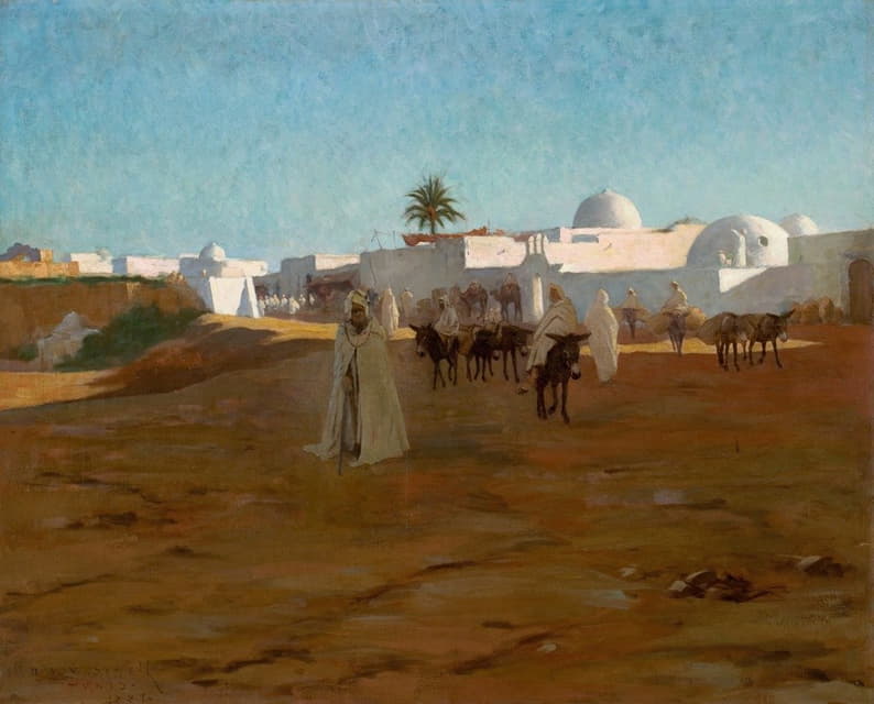 Robert Van Vorst Sewell - Tunisian Village