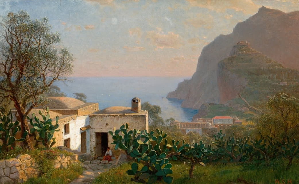 William Stanley Haseltine - Capri Landscape
