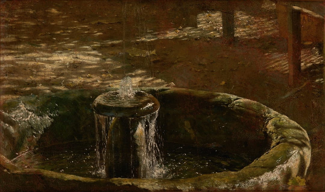 Aleksander Gierymski - Fountain