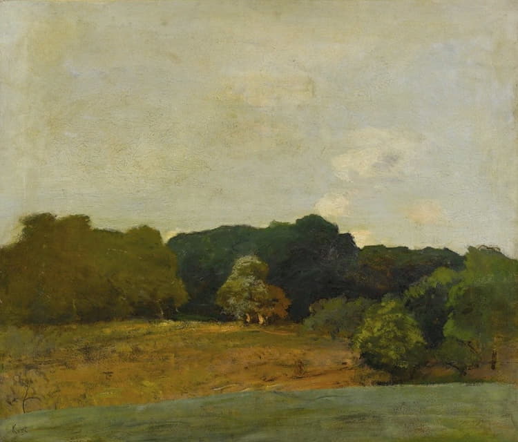Frederick William Kost - Landscape With Trees