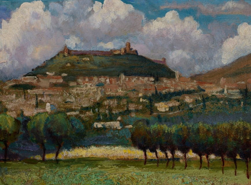 Henryk Dietrich - Italian Landscape