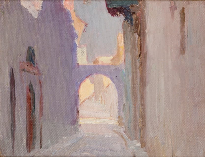 Jan Ciągliński - Tunis (A Street)