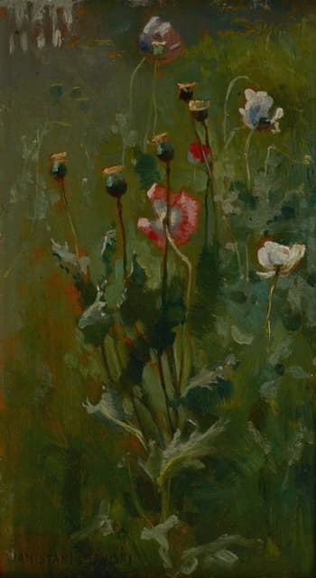 Jan Stanislawski - Poppies in Bloom