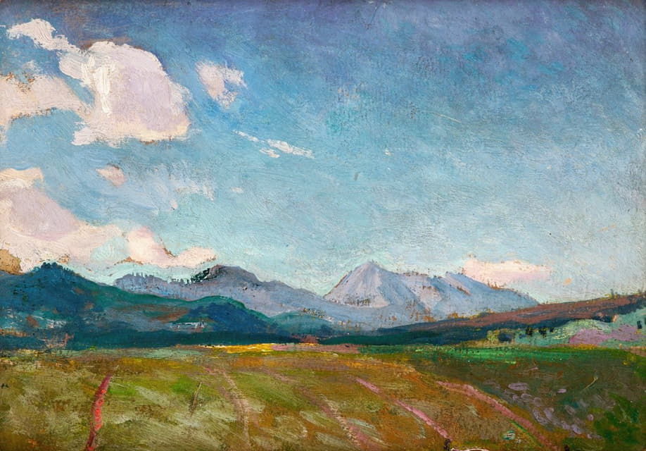 Jan Stanislawski - View towards Osobita (Zakopane)