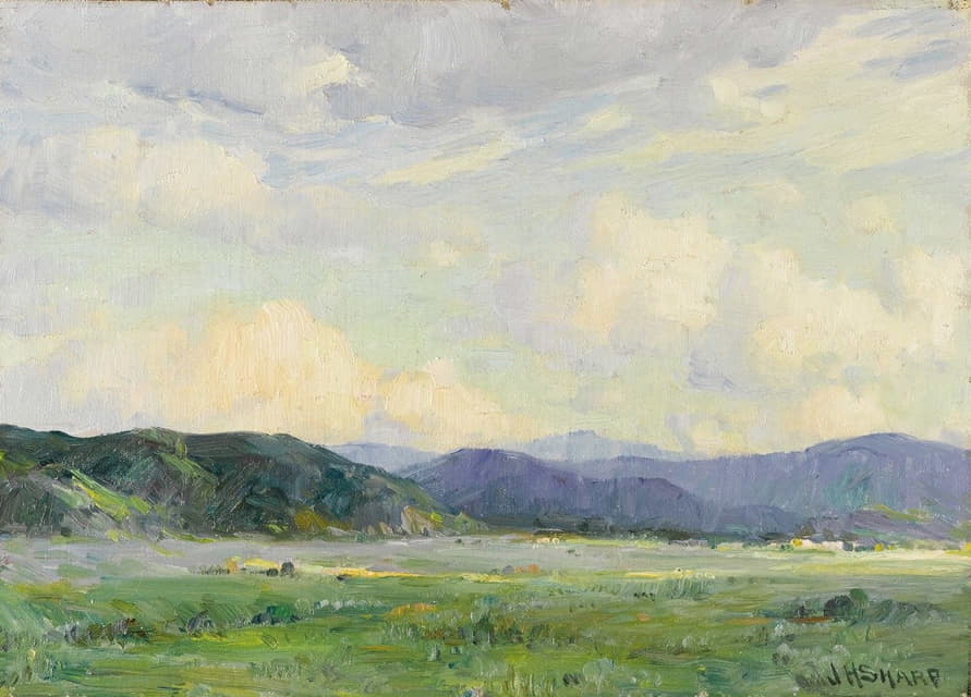 Joseph Henry Sharp - Taos Landscape