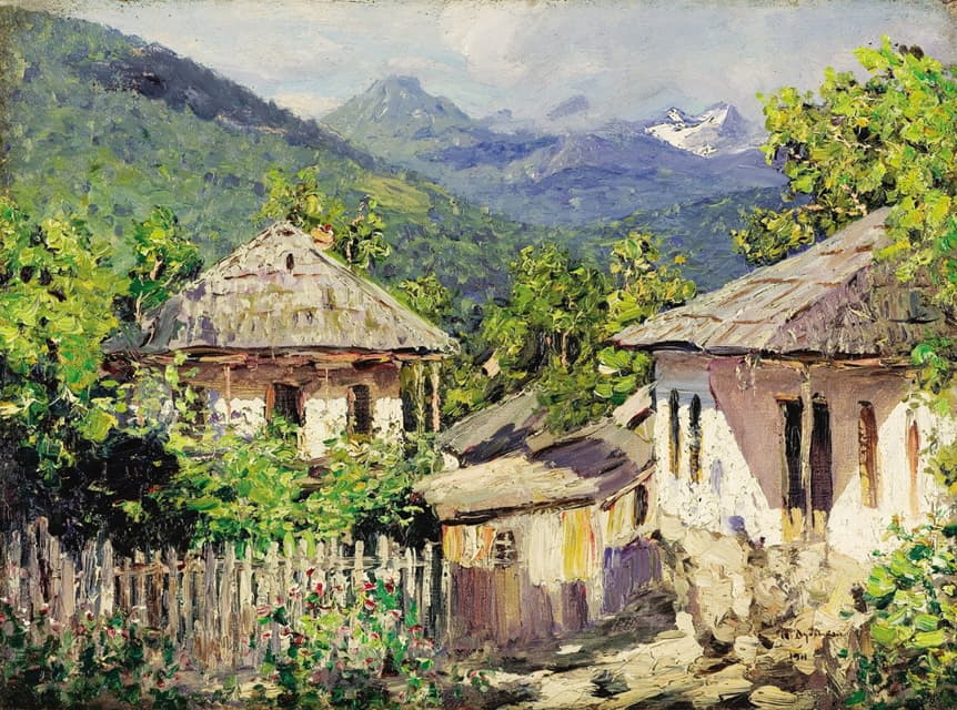 Nikolay Nikanorovich Dubovskoy - Village Scene