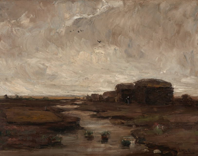 Sientje Mesdag Van Houten - Tonal Landscape