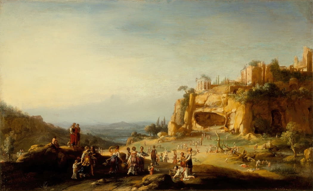 Bartholomeus Breenbergh - Arcadian Landscape