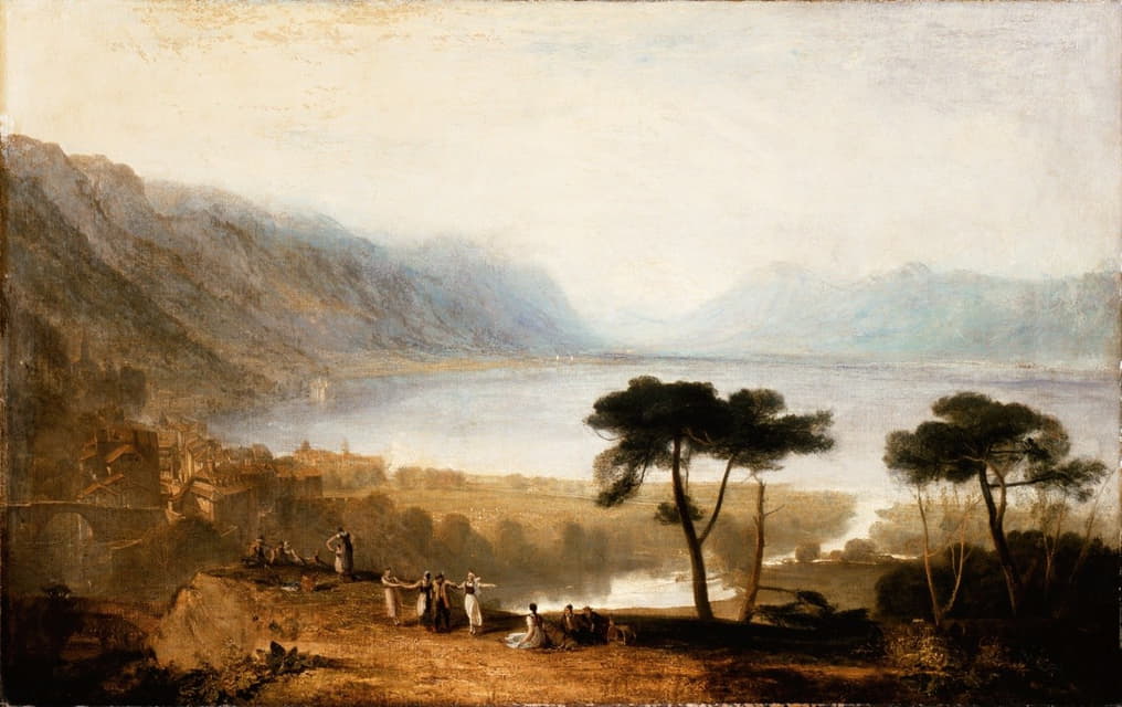 Joseph Mallord William Turner - Lake of Geneva from Montreux