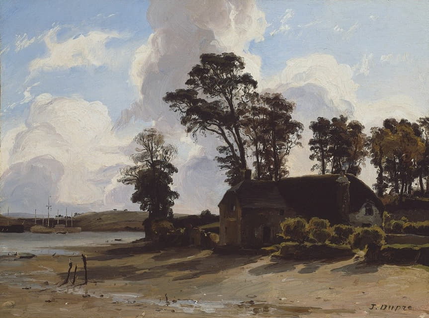 Jules Dupré - The Estuary Farm