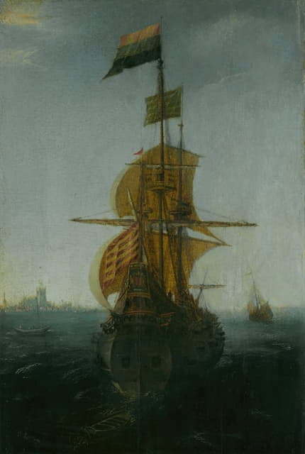 Abraham de Verwer - An Amsterdam East Indiaman