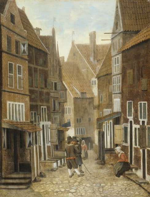 Jacob Vrel - View of a Town