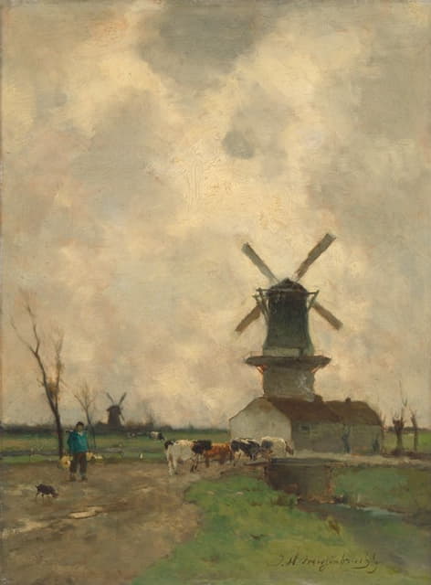 Johan Hendrik Weissenbruch - The Mill
