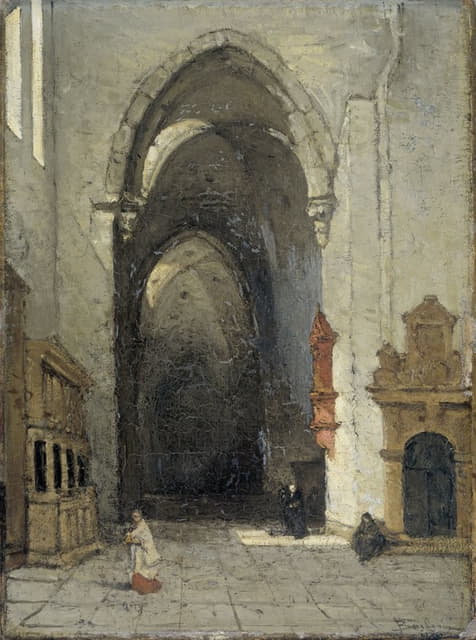Johannes Bosboom - Interior of the Dom in Trier