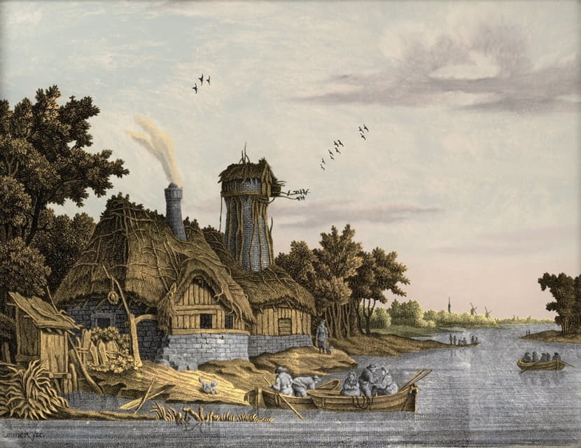 Jonas Zeuner - Mill along a River