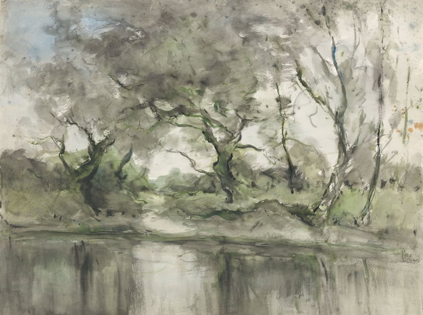 Pieter H.J.J. Ras - Water en bomen