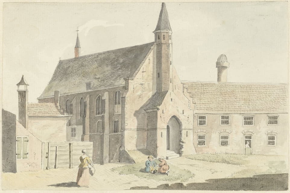 Hendrik Tavenier - Engelse kerk te Leiden