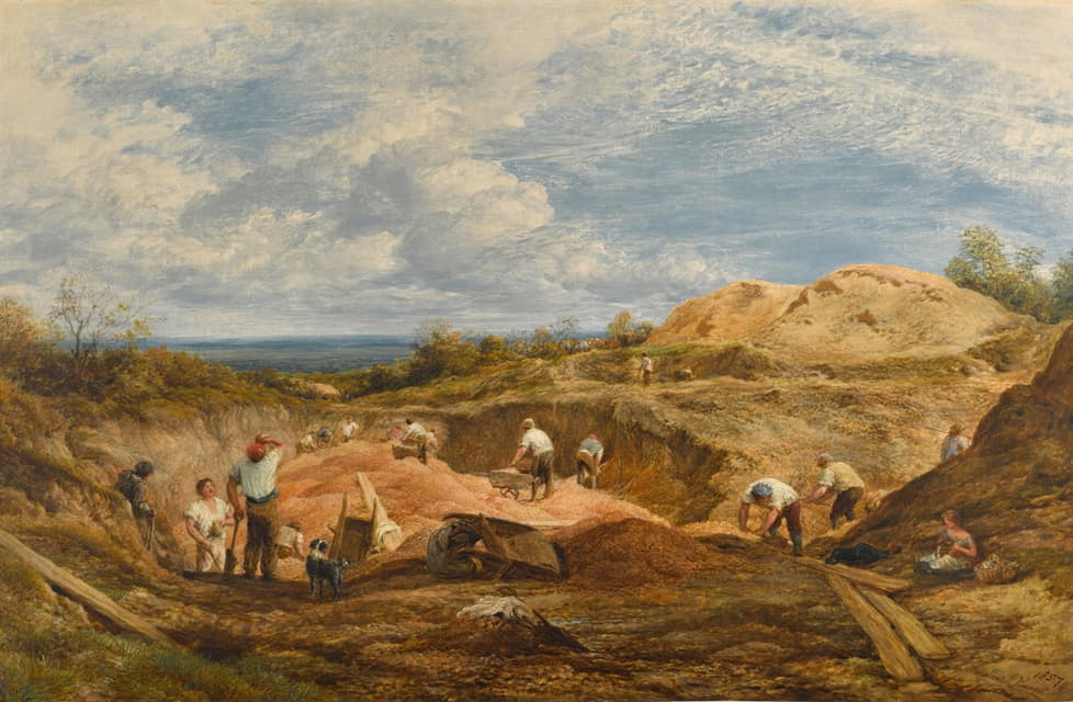 John Linnell - The Kensington Gravel Pits