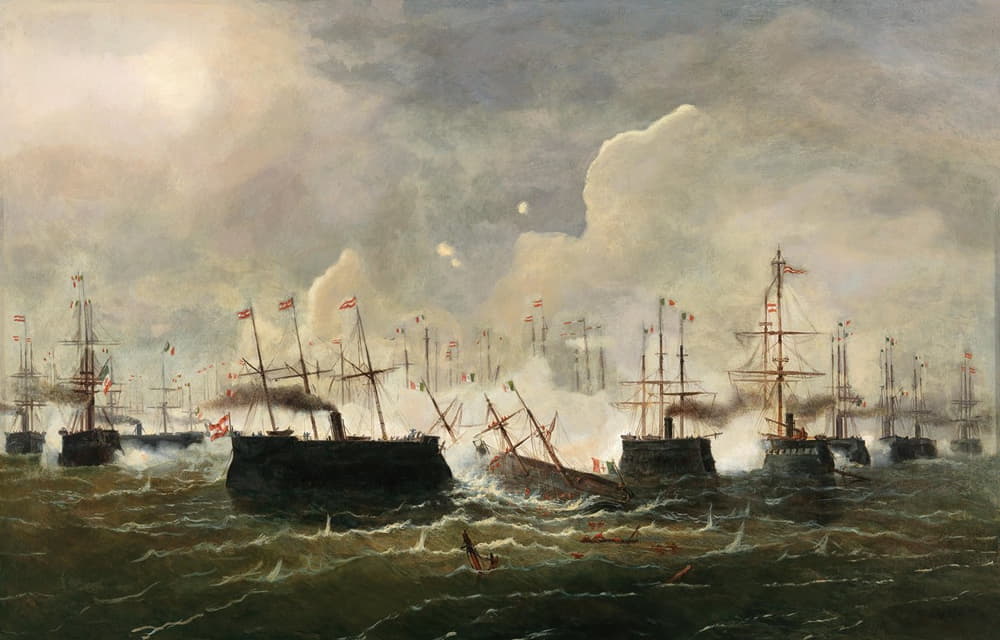 Josef Carl Berthold Püttner - The Naval Battle of Lissa