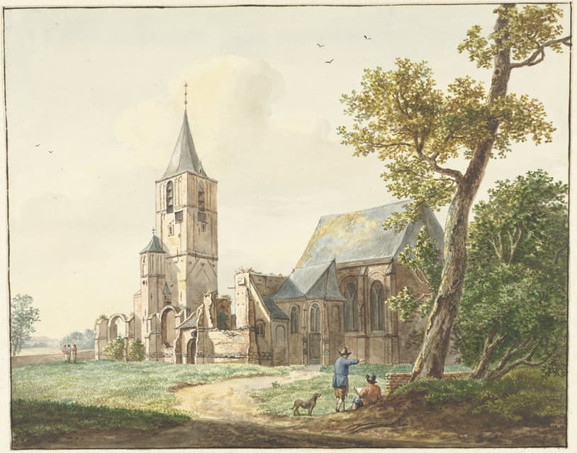 Pieter Gerardus van Os - De kerk te Warmond