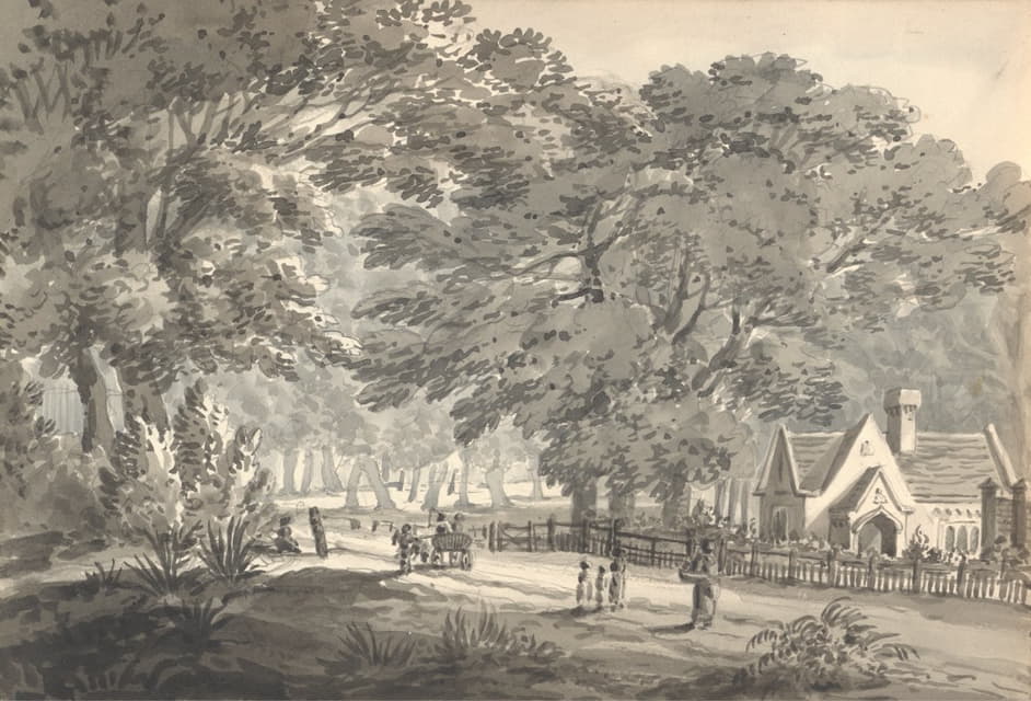1829年5月，万斯特德，马克先生的小屋