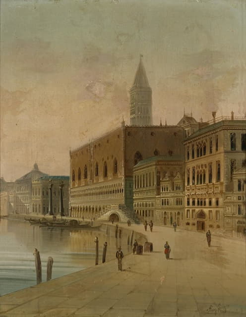 August Von Siegen - Venedig 1
