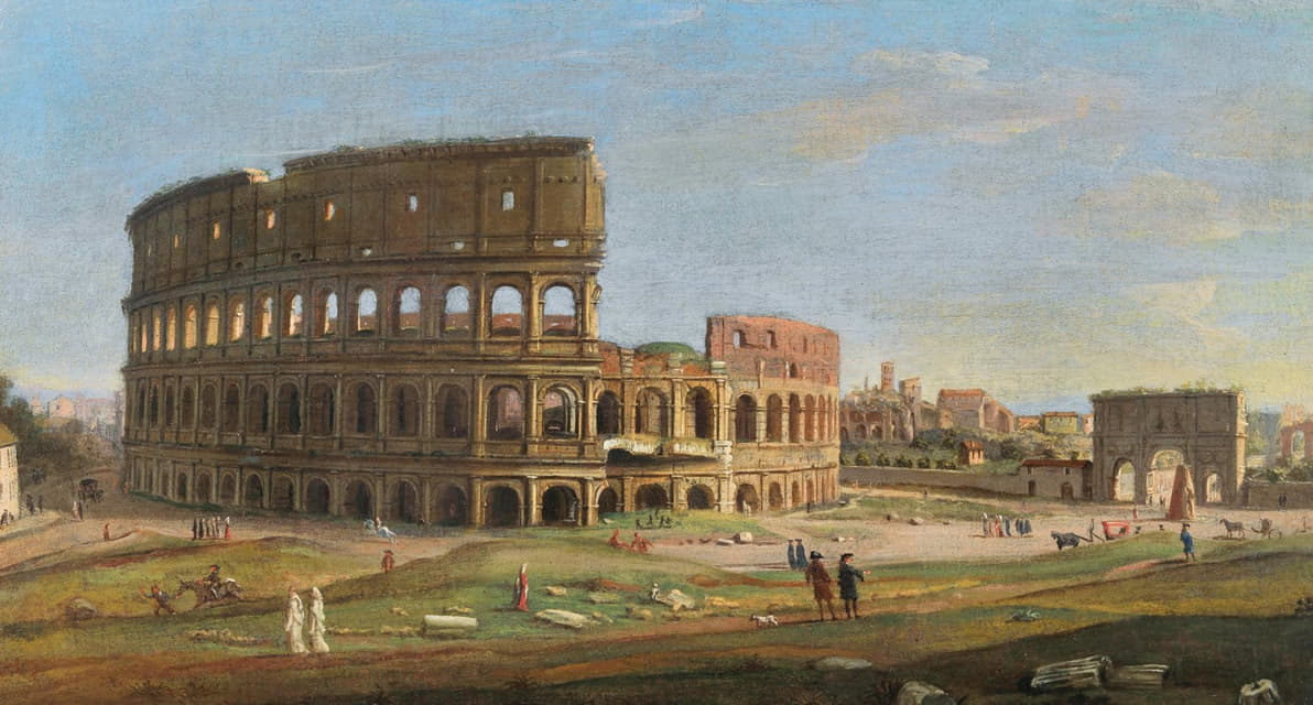 Caspar van Wittel - Colosseum