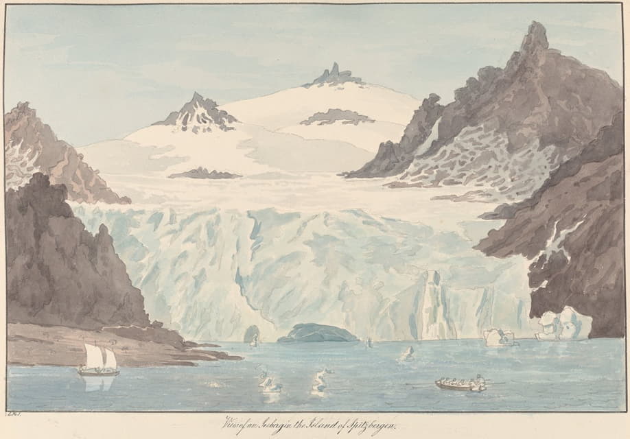 Charles Hamilton Smith - View of an Iceberg in the Island of Spitzbergen
