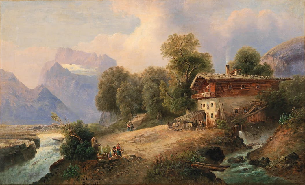 Emil Barbarini - Bei Berchtesgaden
