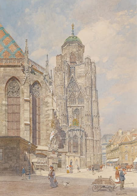 Franz Kopallik - Vienna, St. Stephen’s, North Tower
