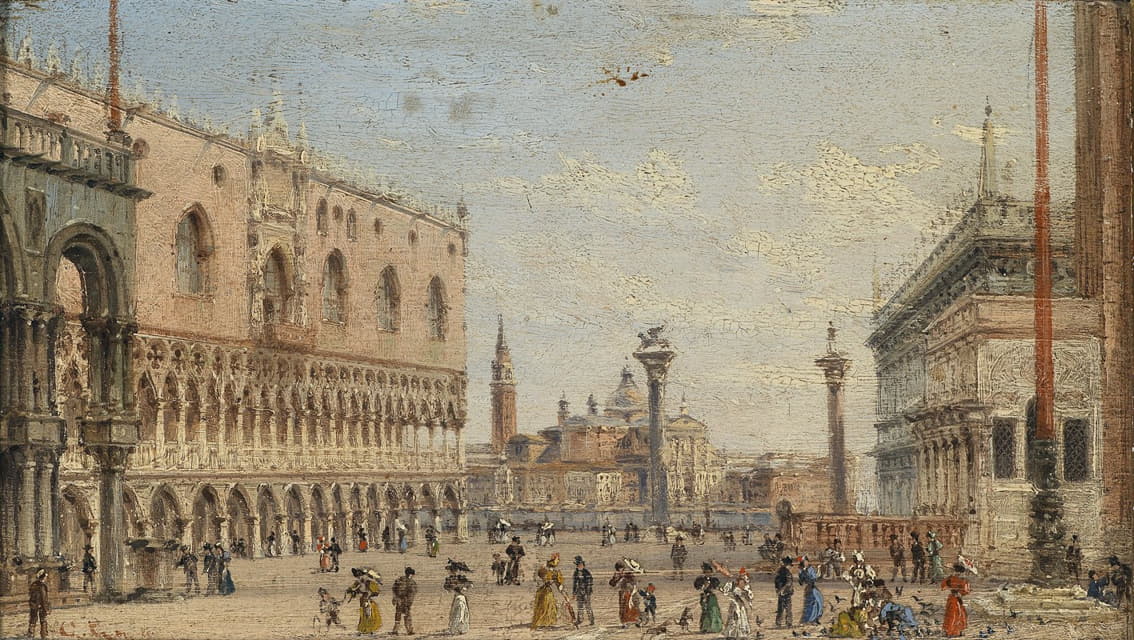 Giovanni Grubas - Venedig Piazza San Marco