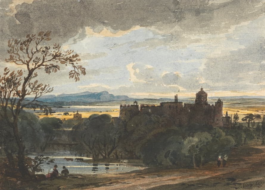 John Varley - Linlithgow Palace