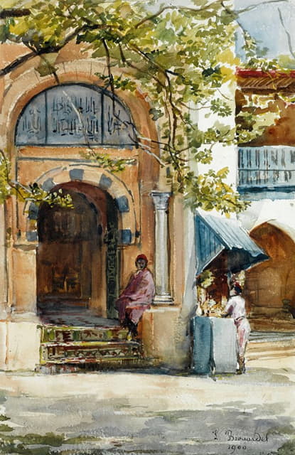 Laure Brouardel - Exposition de 1900, pavillon de la Tunisie