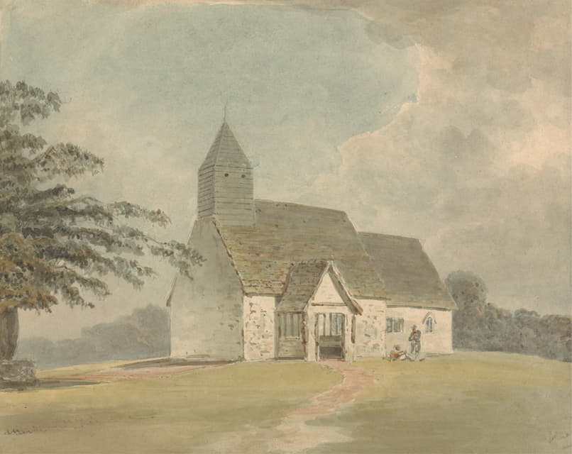 Samuel Davis - Church with Wooden Belfry