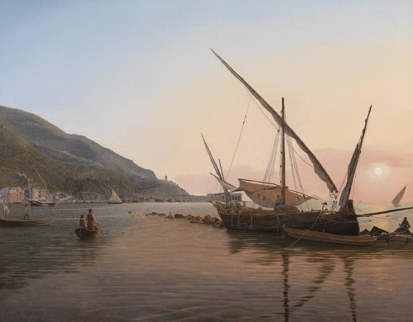 Jakob Alt - Castellamare am Golf von Neapel